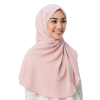 Sofya Half Moon Scarf in Baby Pink